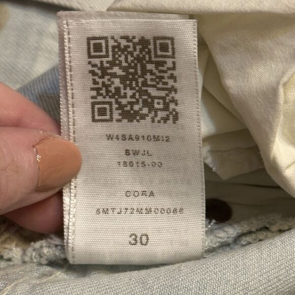 True Religion Light Blue Jeans Cora Mid Rise Straight Size 30 Women’s - Picture 12 of 14